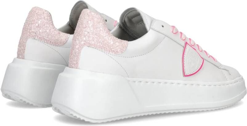 Philippe Model Sneakers Tres Temple Tennis White Dames