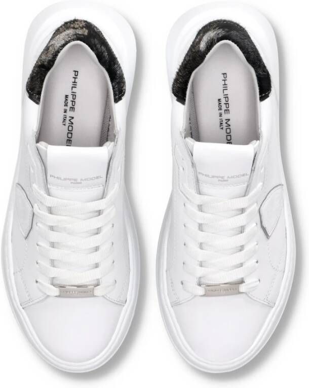 Philippe Model Sneakers Tres Temple Tennis White Dames