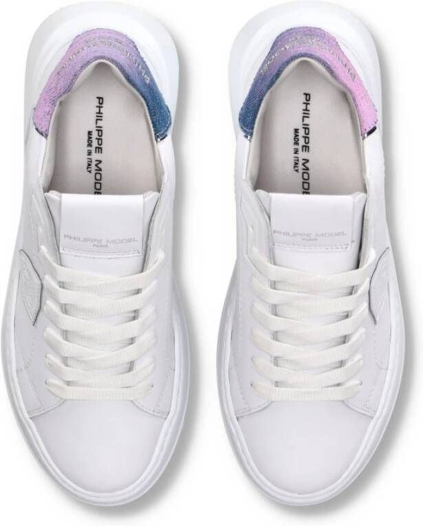 Philippe Model Sneakers Tres Temple Tennis White Dames