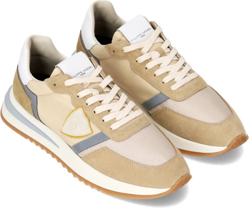 Philippe Model Sneakers Tropez 2.1 Running Beige Heren