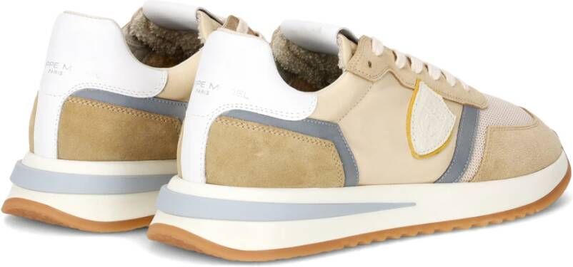 Philippe Model Sneakers Tropez 2.1 Running Beige Heren