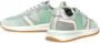 Philippe Model Tropez 2.1 Low Sneakers Suède Dames Groen - Thumbnail 7