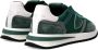 Philippe Model Vintage Style Sneakers Tropez 2.1 Groen Green Heren - Thumbnail 3