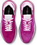 Philippe Model Paarse Suède Casual Sneakers voor Dames Multicolor Dames - Thumbnail 4