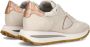 Philippe Model Vintage-geïnspireerde Tropez Haute Sneakers Beige Dames - Thumbnail 3