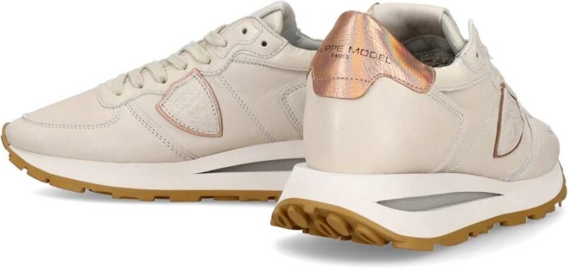 Philippe Model Sneakers Tropez Haute Running Beige Dames