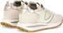 Philippe Model Stijlvolle Tropez Haute Low Sneakers Beige Dames - Thumbnail 6