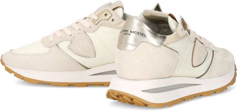 Philippe Model Sneakers Tropez Haute Running Beige Dames