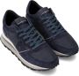 Philippe Model Blauwe Sneakers met Suède en Mesh Blue Heren - Thumbnail 14