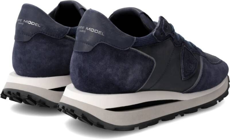 Philippe Model Sneakers Tropez Haute Running Blue Heren