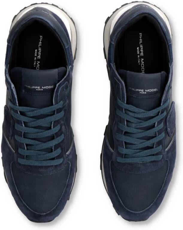 Philippe Model Sneakers Tropez Haute Running Blue Heren