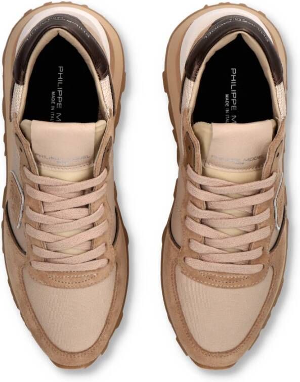 Philippe Model Sneakers Tropez Haute Running Brown Dames