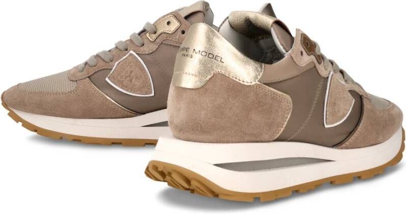 Philippe Model Sneakers Tropez Haute Running Brown Dames