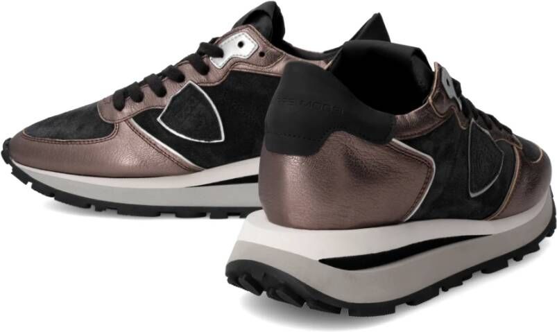 Philippe Model Sneakers Tropez Haute Running Brown Dames