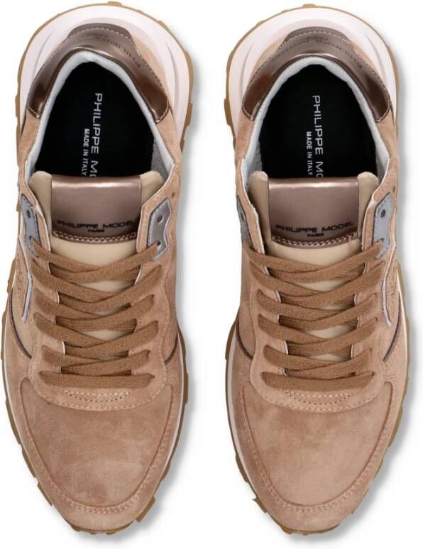 Philippe Model Sneakers Tropez Haute Running Brown Dames