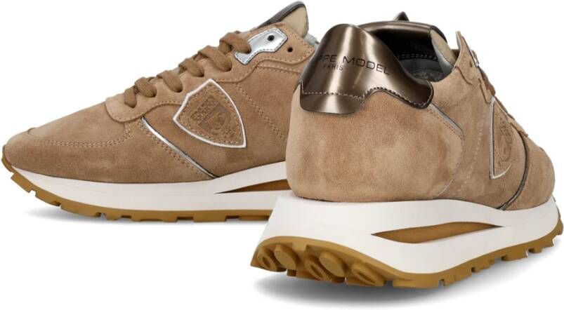 Philippe Model Sneakers Tropez Haute Running Brown Dames