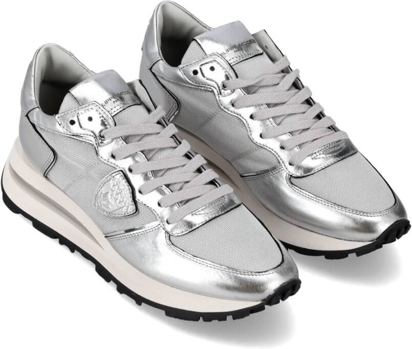 Philippe Model Sneakers Tropez Haute Running Gray Dames