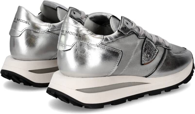 Philippe Model Sneakers Tropez Haute Running Gray Dames