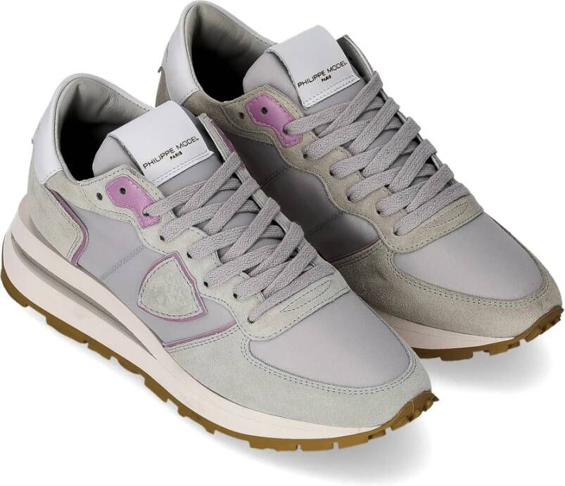 Philippe Model Sneakers Tropez Haute Running Gray Dames