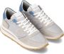 Philippe Model Heren Sneakers Tropez Haute Low Gris Blue Grijs - Thumbnail 6