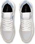 Philippe Model Heren Sneakers Tropez Haute Low Gris Blue Grijs - Thumbnail 8