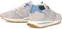 Philippe Model Heren Sneakers Tropez Haute Low Gris Blue Grijs - Thumbnail 10