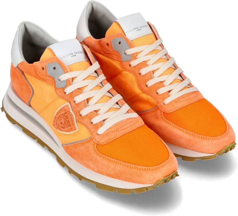 Philippe Model Sneakers Tropez Haute Running Orange Heren