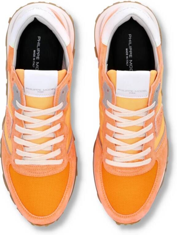 Philippe Model Sneakers Tropez Haute Running Orange Heren