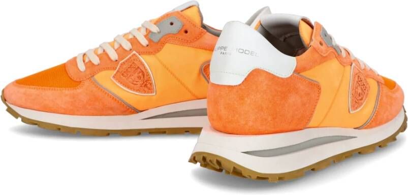 Philippe Model Sneakers Tropez Haute Running Orange Heren