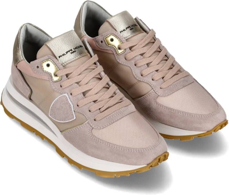 Philippe Model Sneakers Tropez Haute Running Pink Dames