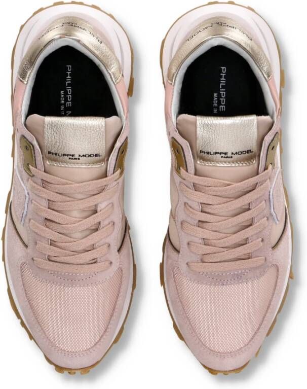 Philippe Model Sneakers Tropez Haute Running Pink Dames