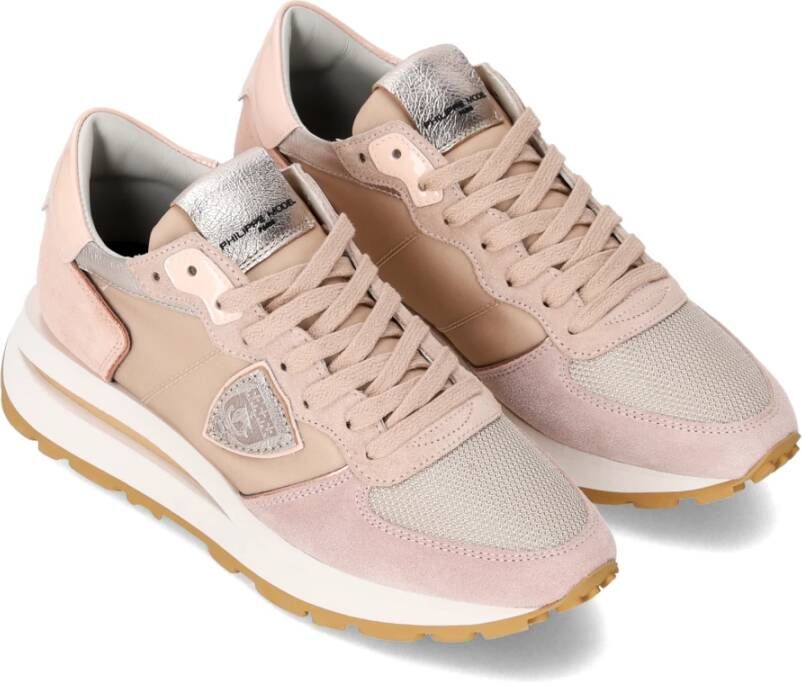 Philippe Model Sneakers Tropez Haute Running Pink Dames