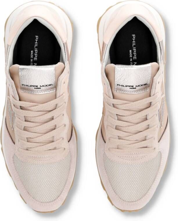 Philippe Model Sneakers Tropez Haute Running Pink Dames