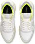 Philippe Model Witte Gele Tropez Haute Hardloopschoenen White Dames - Thumbnail 4