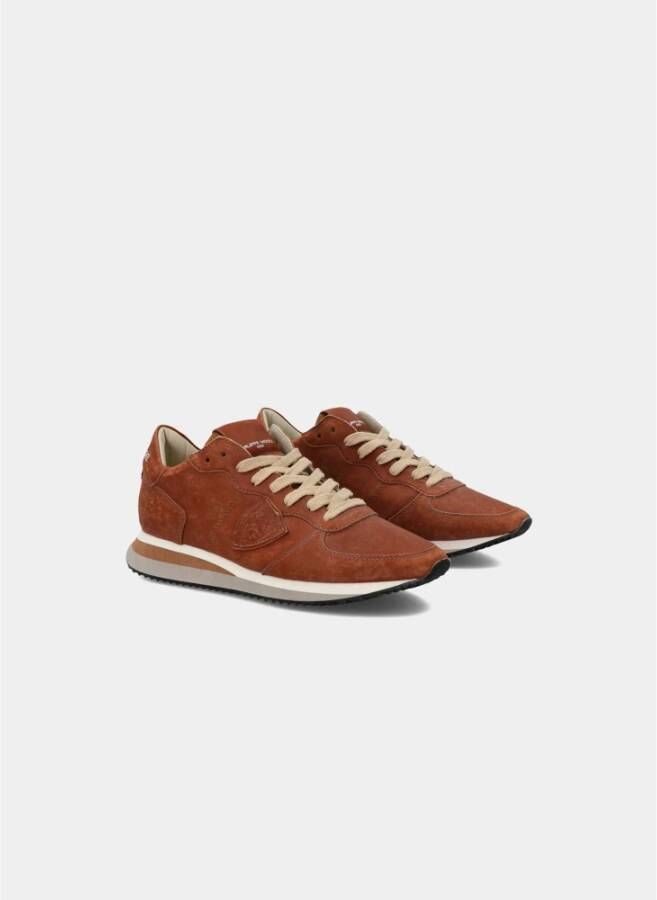 Philippe Model Sneakers trpx Bruin Dames