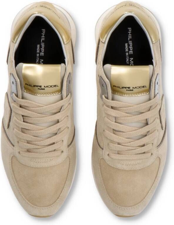 Philippe Model Sneakers Trpx Running Beige Dames