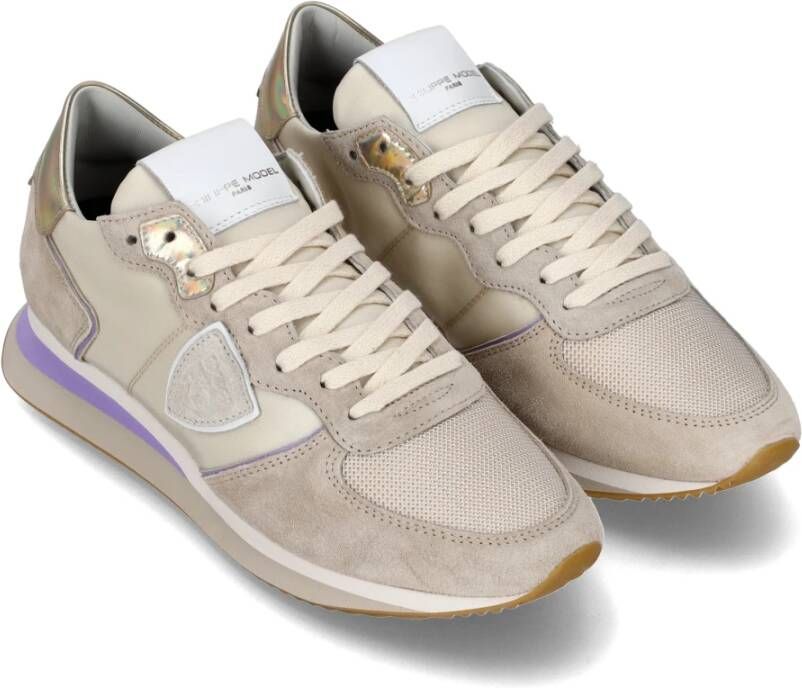 Philippe Model Sneakers Trpx Running Beige Dames