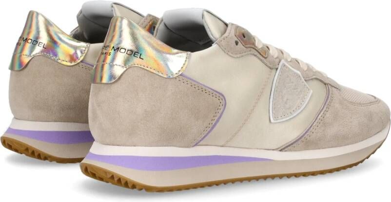 Philippe Model Sneakers Trpx Running Beige Dames