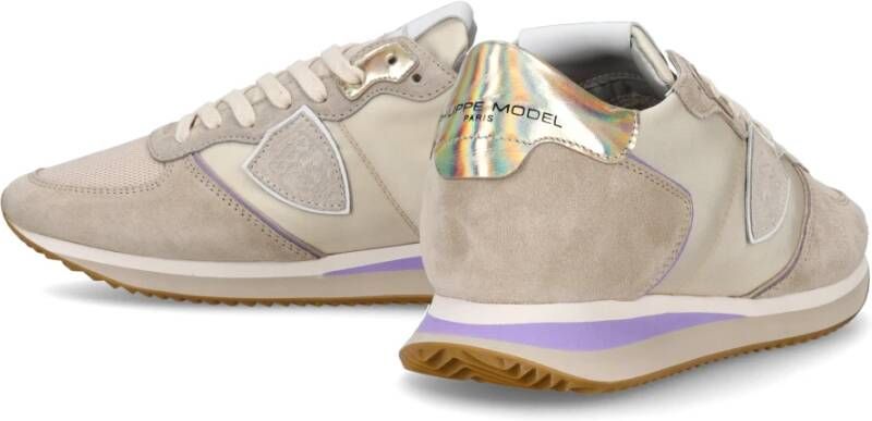 Philippe Model Sneakers Trpx Running Beige Dames