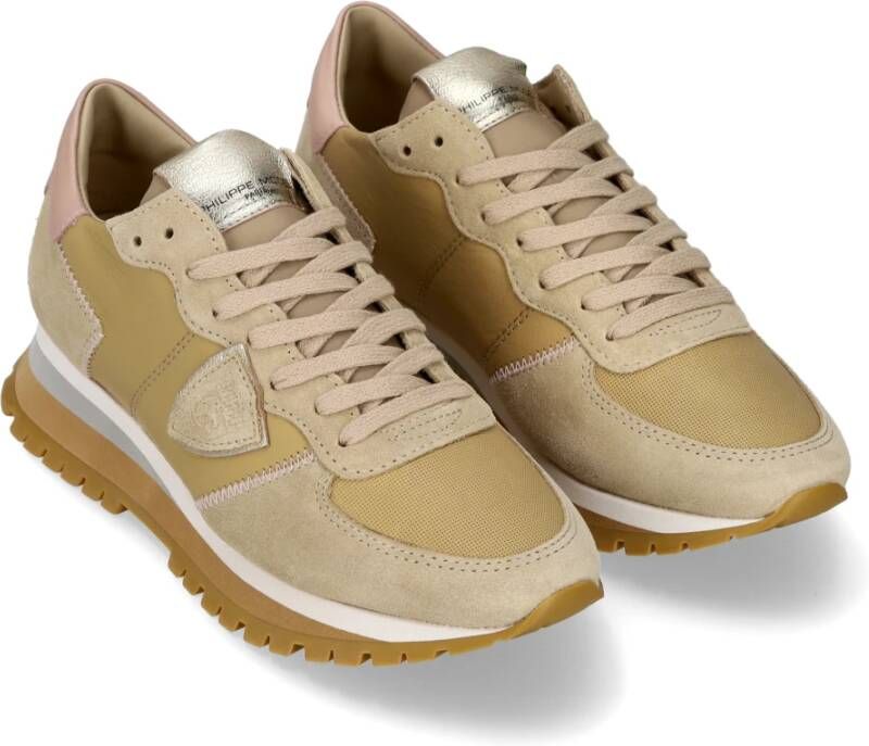 Philippe Model Sneakers Trpx Running Beige Dames