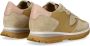 Philippe Model Beige Roze Suède Dames Casual Sneakers Beige Dames - Thumbnail 3