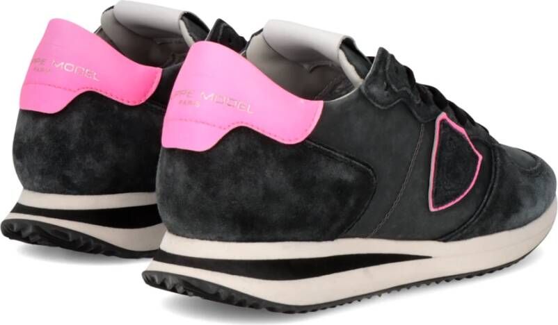 Philippe Model Sneakers Trpx Running Black Dames