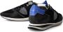 Philippe Model Vintage Style Running Sneakers Zwart Blauw Black Heren - Thumbnail 7