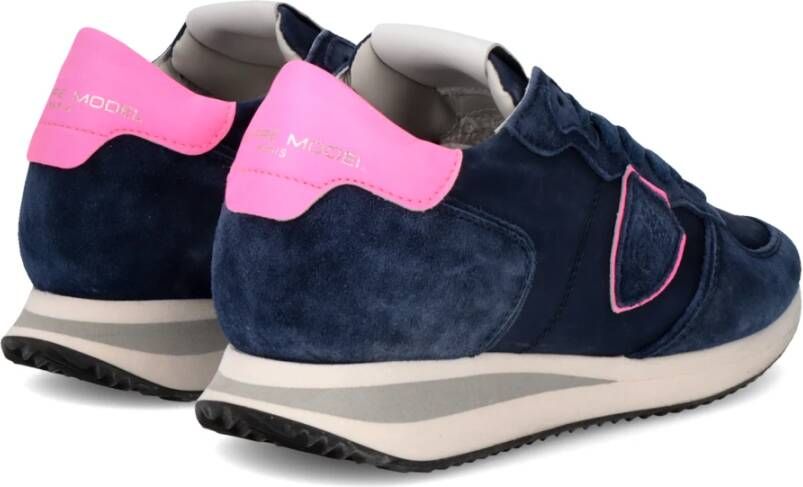 Philippe Model Sneakers Trpx Running Blue Dames