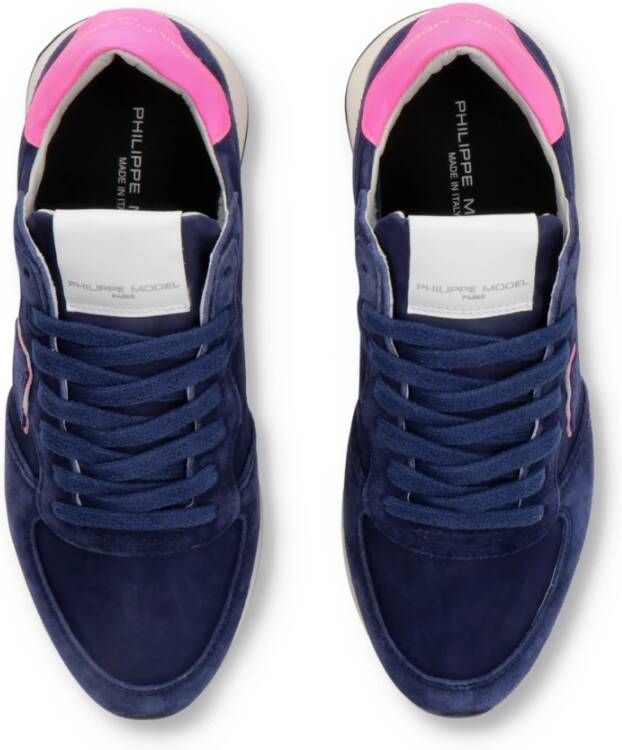 Philippe Model Sneakers Trpx Running Blue Dames