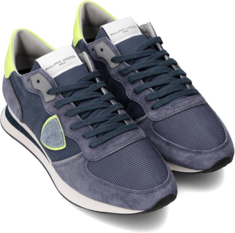 Philippe Model Sneakers Trpx Running Blue Heren