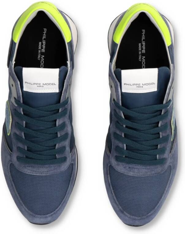 Philippe Model Sneakers Trpx Running Blue Heren