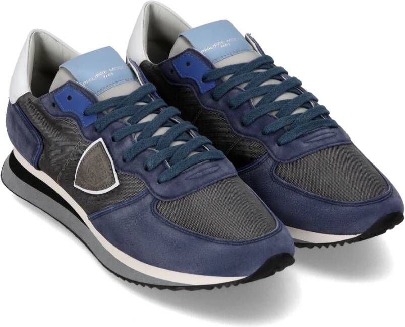 Philippe Model Sneakers Trpx Running Blue Heren