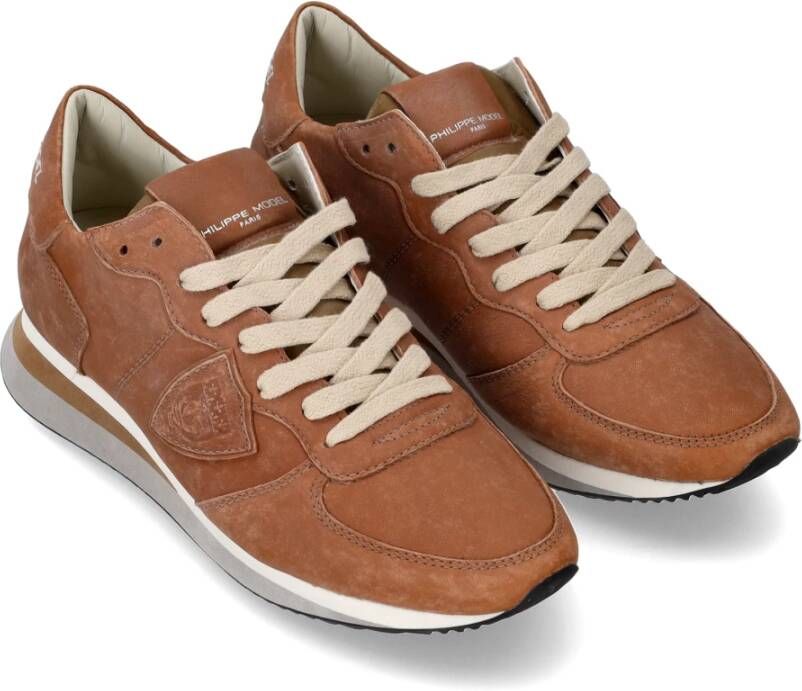 Philippe Model Sneakers Trpx Running Brown Dames