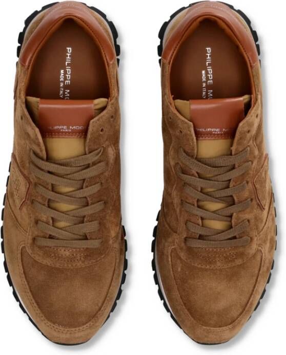 Philippe Model Sneakers Trpx Running Brown Heren